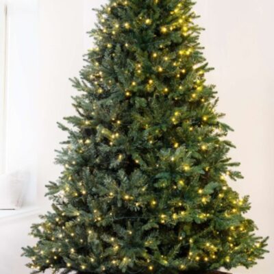 Christmas Tree World The Pre-Lit Woodland Pine Tree (4Ft To 8Ft)  As Seen On Tv