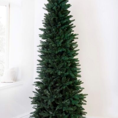 Christmas Tree World The 9Ft Ultra Slim Mixed Pine  Tall Christmas Trees