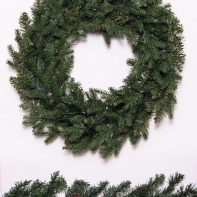 Christmas Tree World The Vivace Pine Wreath (50Cm-60Cm)  Outdoor Christmas Wreaths